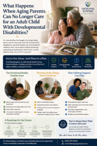 What Happens When Aging Parents Can No Longer Care for an Adult Child With Developmental Disabilities?
